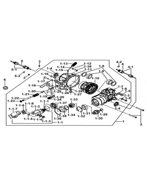 PARAOLIO DIFFERENZIALE ANTERIORE TGB