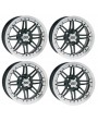 KIT CERCHI QUAD ATV  ITP SS216 BLACK OPS 12x7 4/110 5+2